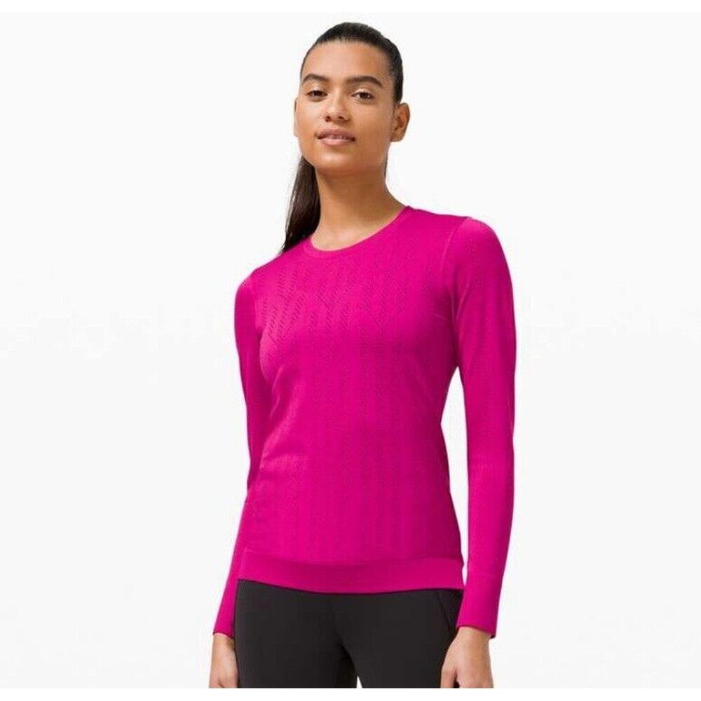 Lululemon Fletching Lines Ripened Raspberry Swift… - image 8